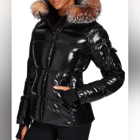 SAM. New York | Blake Fur-Trim Down Puffer Jacket - XS - Picture 2 of 9